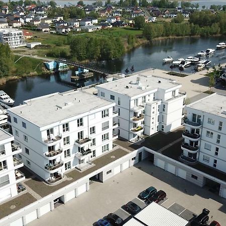 Zernsee-Perle an der Hafenpromenade in Werder Werder  Exterior foto