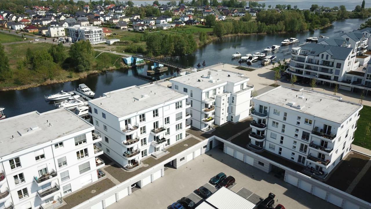 Zernsee-Perle an der Hafenpromenade in Werder Werder  Exterior foto
